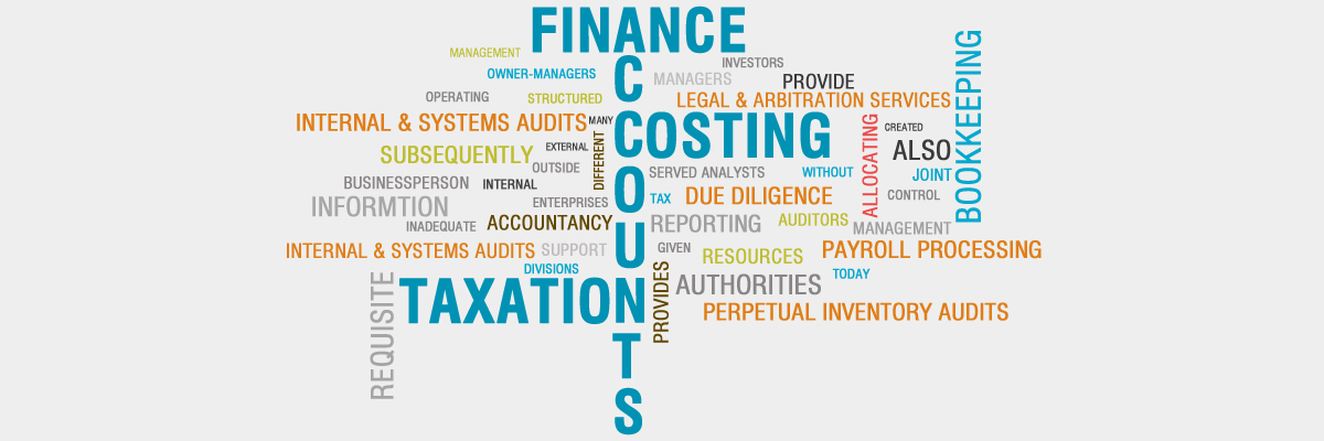 Finance, Accounting, Costing, GST and Taxation Solutions